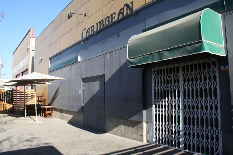 Exterior de la discoteca Caribbean
