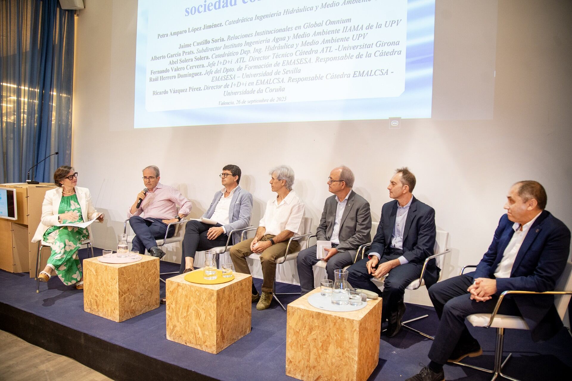 Celebración de los 10 años de la cátedra Aguas de Valencia.