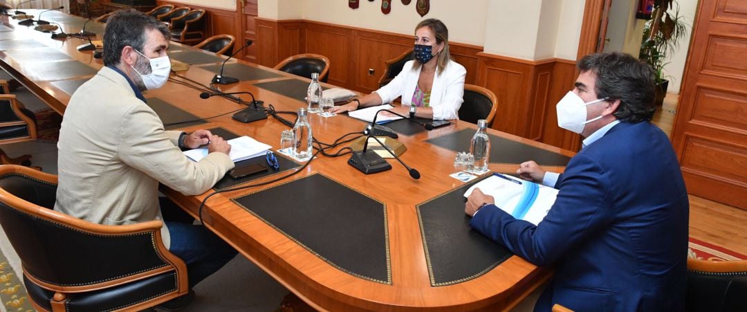 Reunión entre el Puerto de A Coruña, Concello de A Coruña y Xunta de Galicia