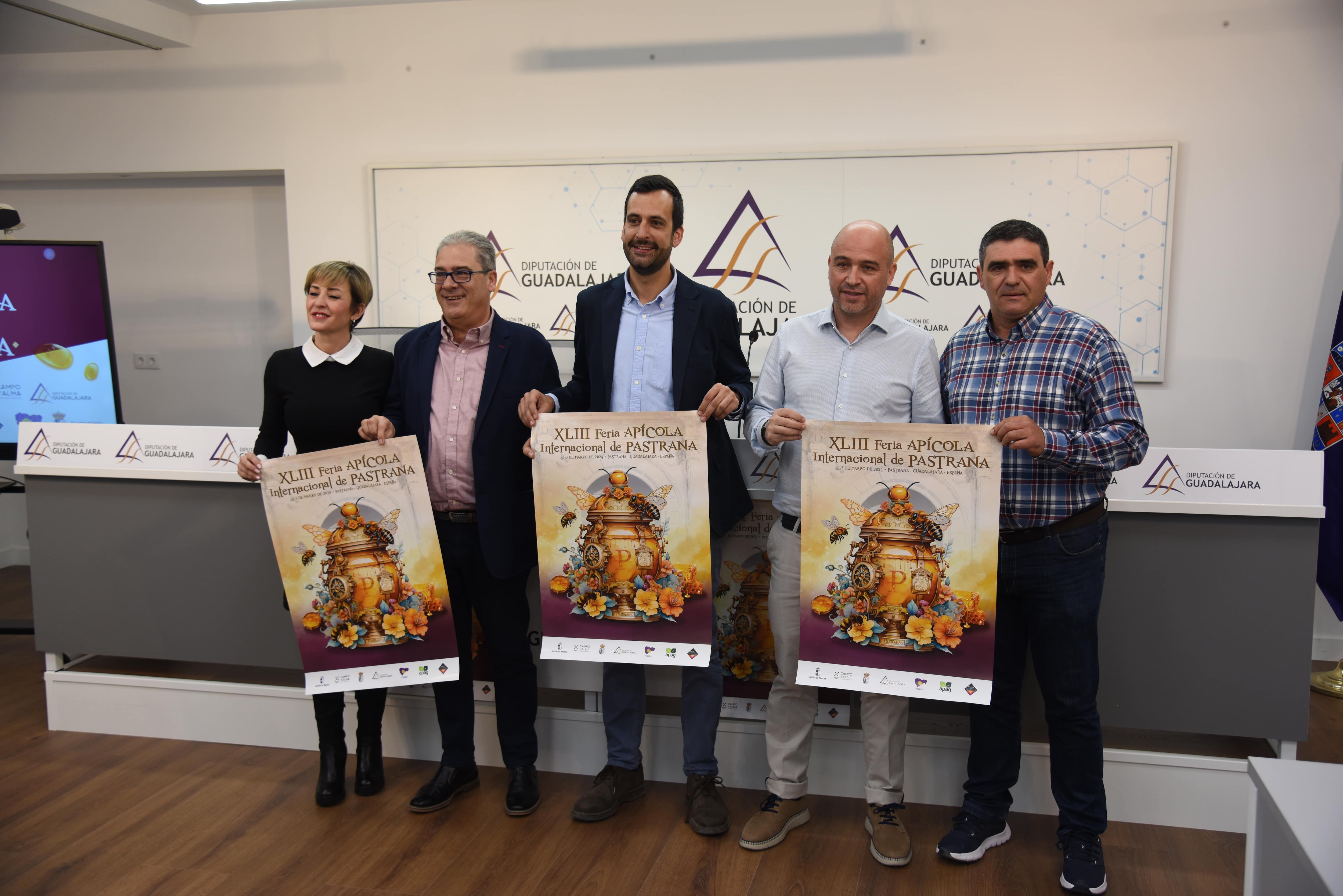 Presentación de la XLIII Feria Apícola de Pastrana (Guadalajara)