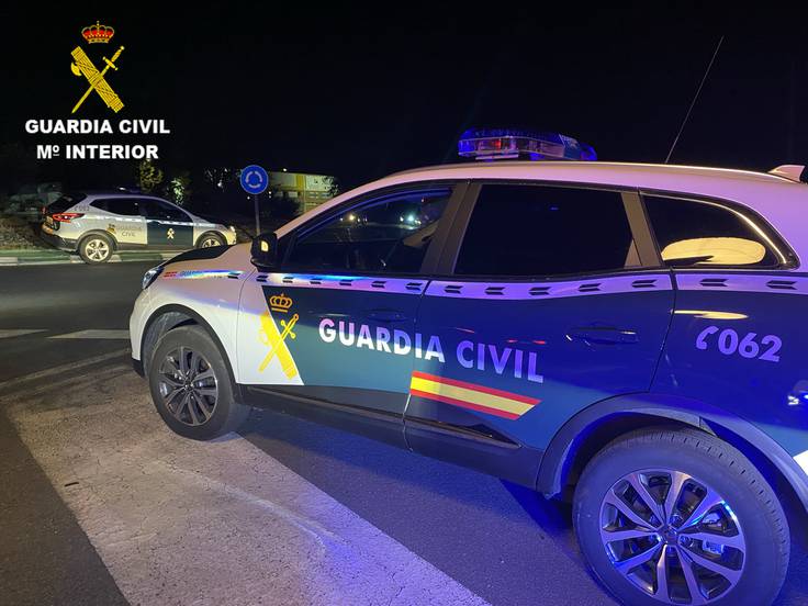 Imagen de archivo de un control de la Guardia Civil