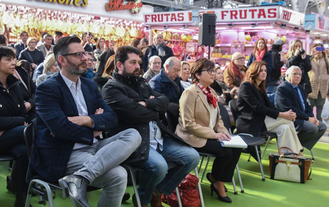 Acto de presentación de la web del Mercado Central