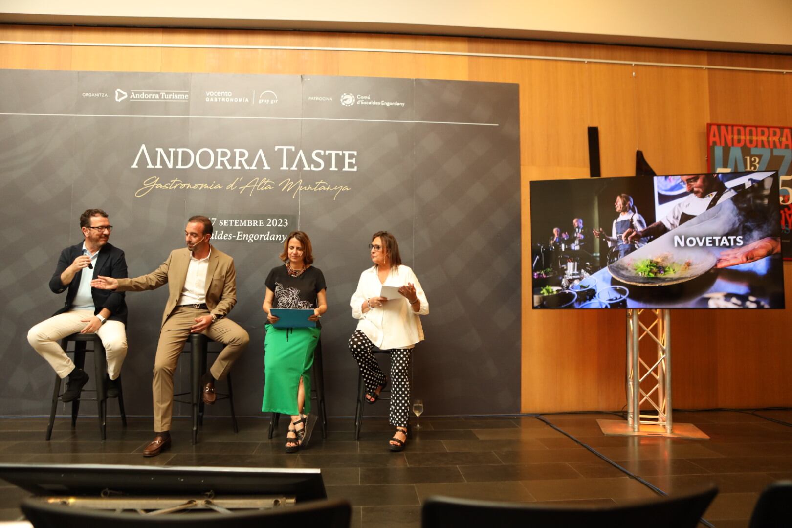 El ministre de Turisme i Comerç, Jordi Torres, en la presentació de la segona edició de l&#039;Andorra Raste