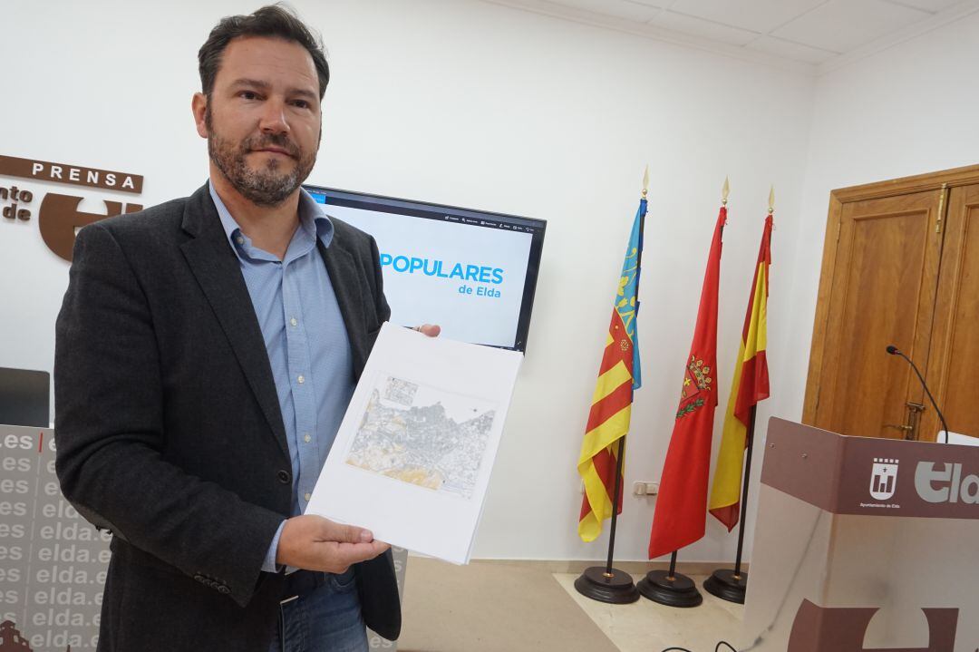 Francisco Muñoz, portavoz del PP de Elda