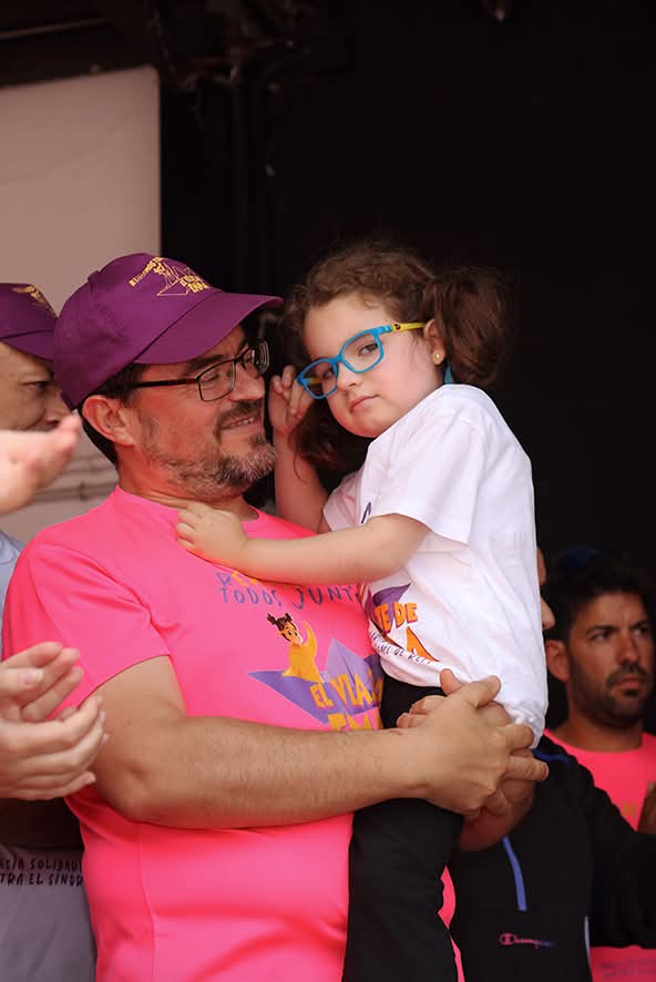 Pedro, con su hija Emma