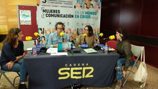 María José Martínez, José María Martín, Ángels Barceló y Mónica García Prieto en Córdoba Hoy por Hoy.