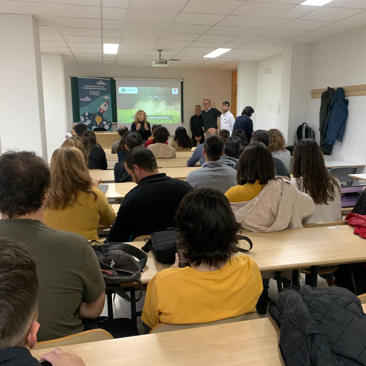 Los alumnos de Forestales descubren las salidas que ofrece el universo de las startups