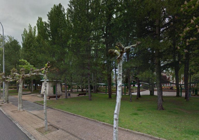 Imagen del Parque de los Jardinillos de Palencia
