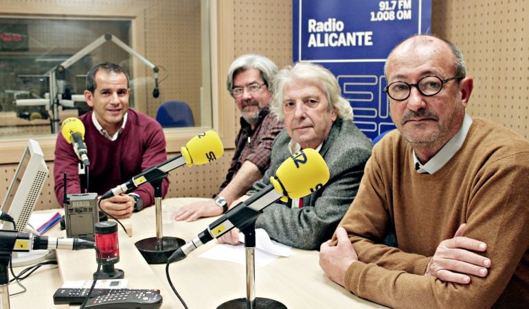 Carlos Arcaya, Antonio Balibrea, Pedro Nuño de la Rosa y Pepe Soto