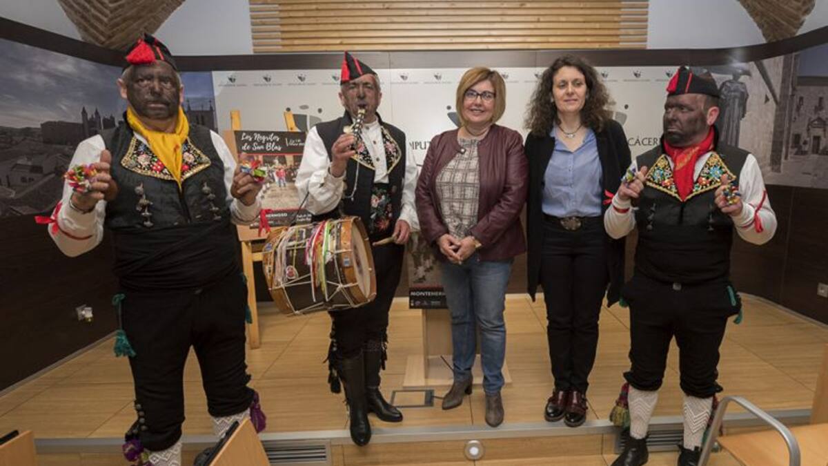 Entrevista sobre Los Negritos de San Blas de Montehermoso en "Hoy por Hoy Cáceres"