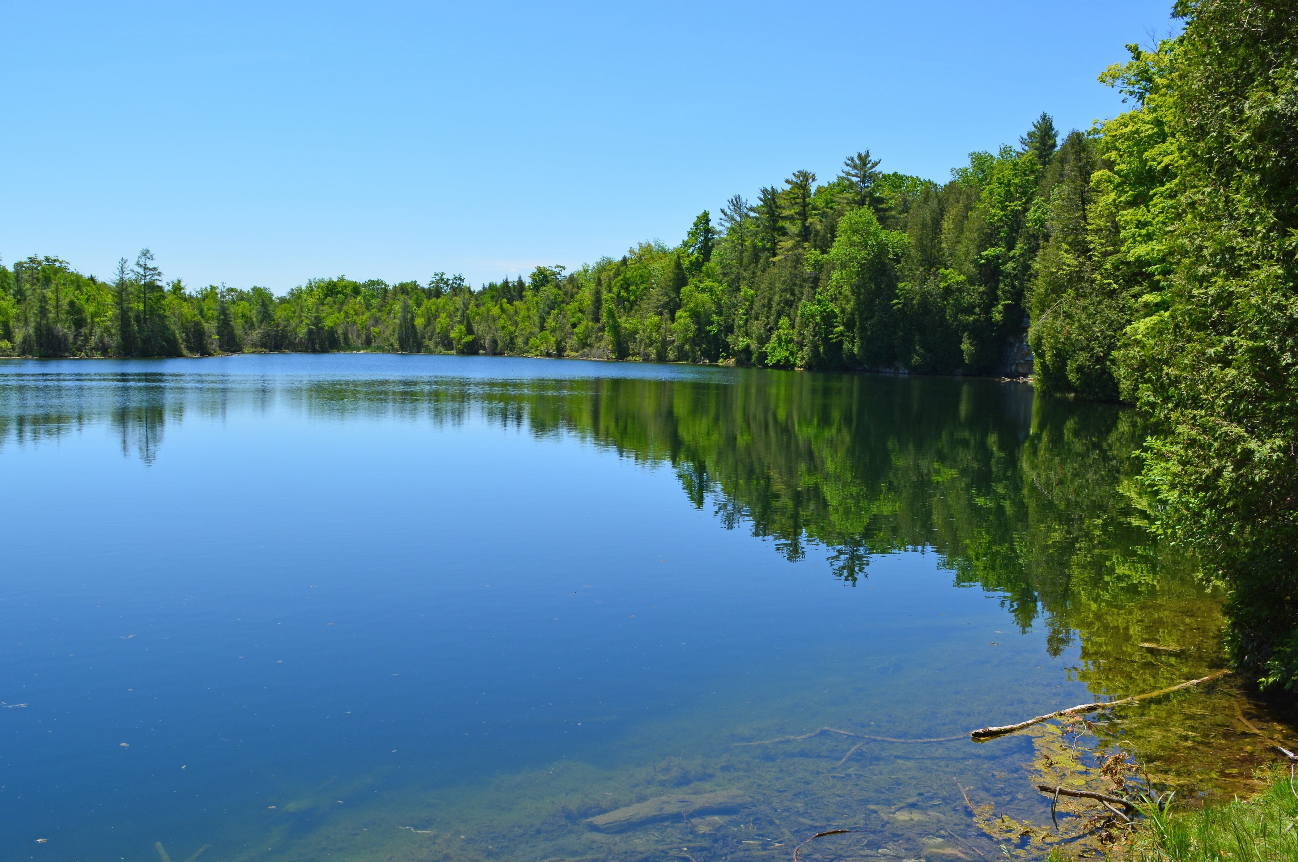 El lago Crawford, en Canadá