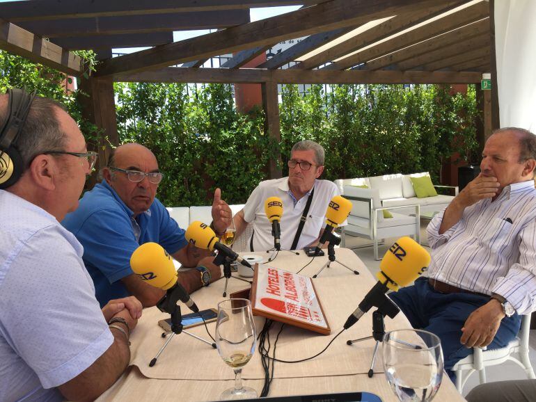 Jesús pina, Luis Hidalgo y José Luis Ramírez