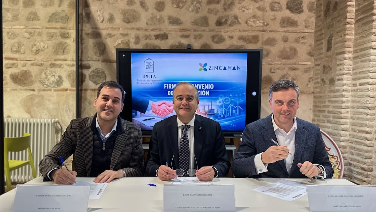 IPETA se adhiere a ZINCAMAN para "favorecer el desarrollo" de los polígonos industriales de Talavera