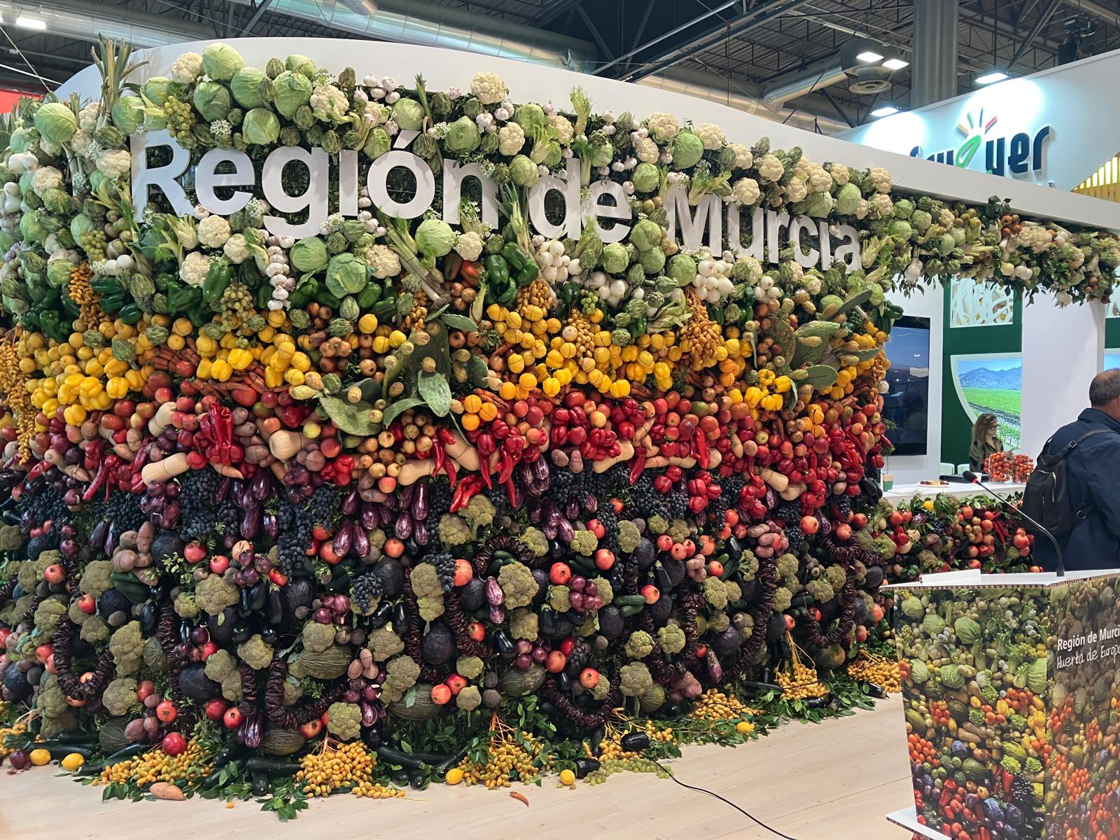 Stand del Gobierno de la Región de Murcia en Fruit Attraction 2025