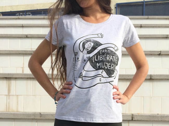 Camiseta "pero ¡Libérate mujer!"