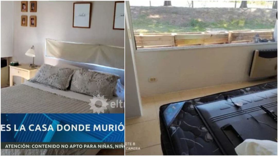 La casa donde murió Diego Maradona