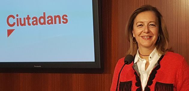 La líder de Cs a l'Ajuntament de Barcelona, Carina Mejías