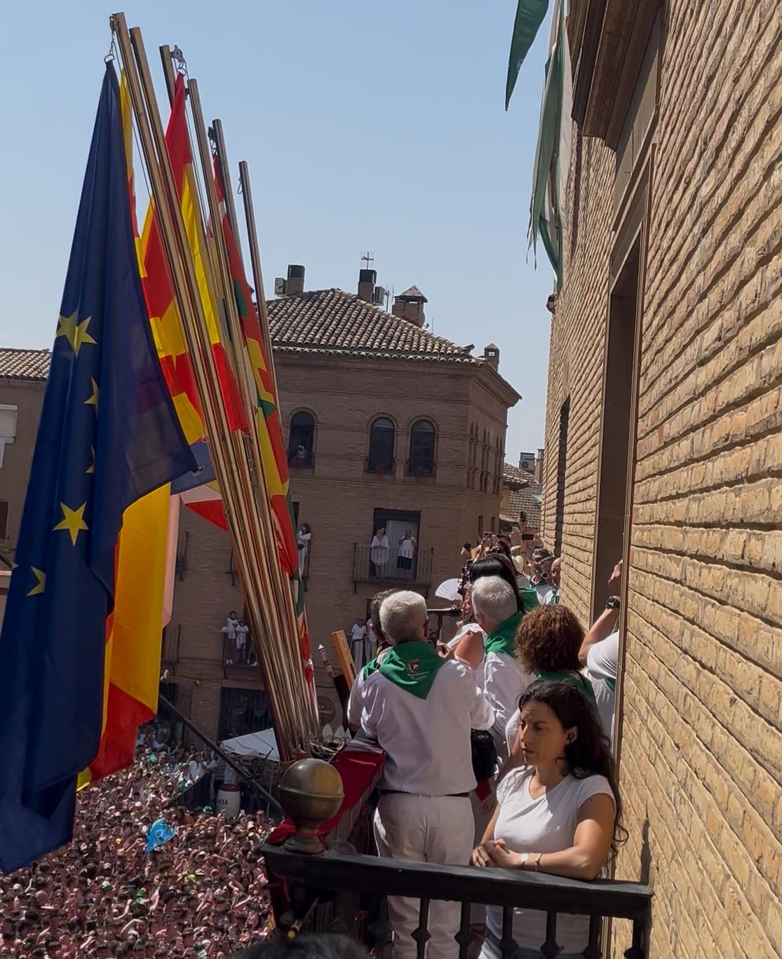 Momento del lanzamiento del cohete