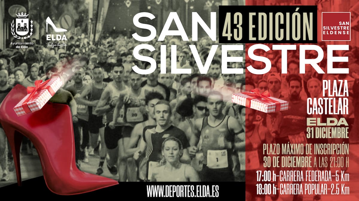 Más de 600 atletas federados se inscriben en la San Silvestre Eldense