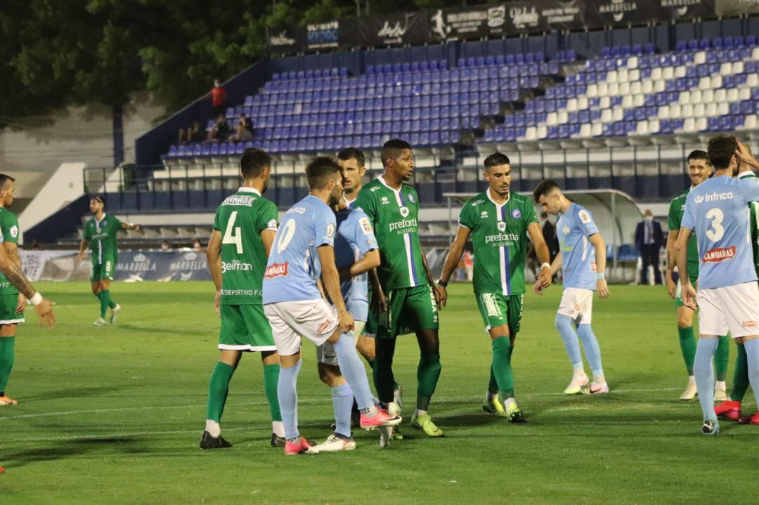 Imagen del partido disputado en Marbella