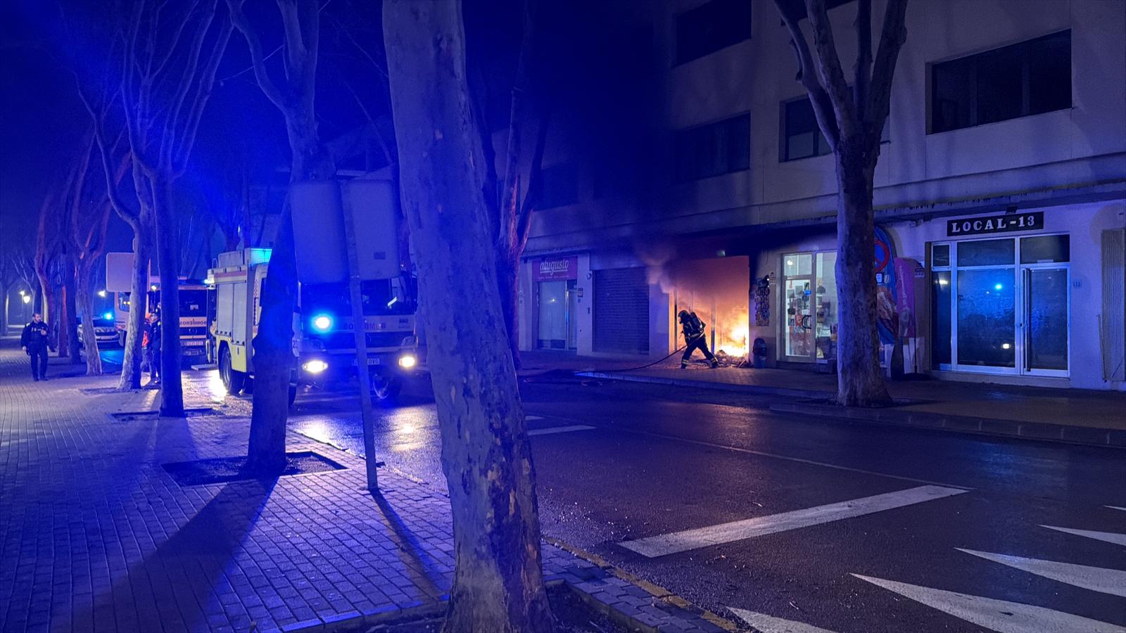 Un momento del suceso