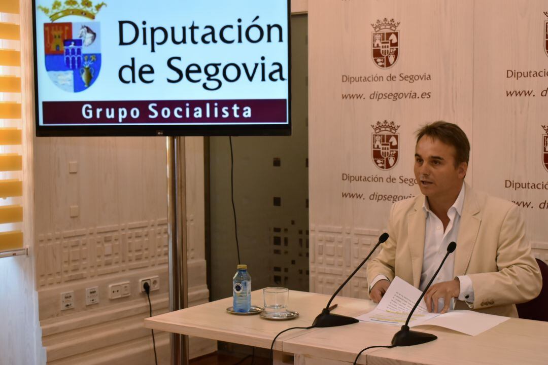 Máximo San Macario, portavoz del PSOE en la Diputación