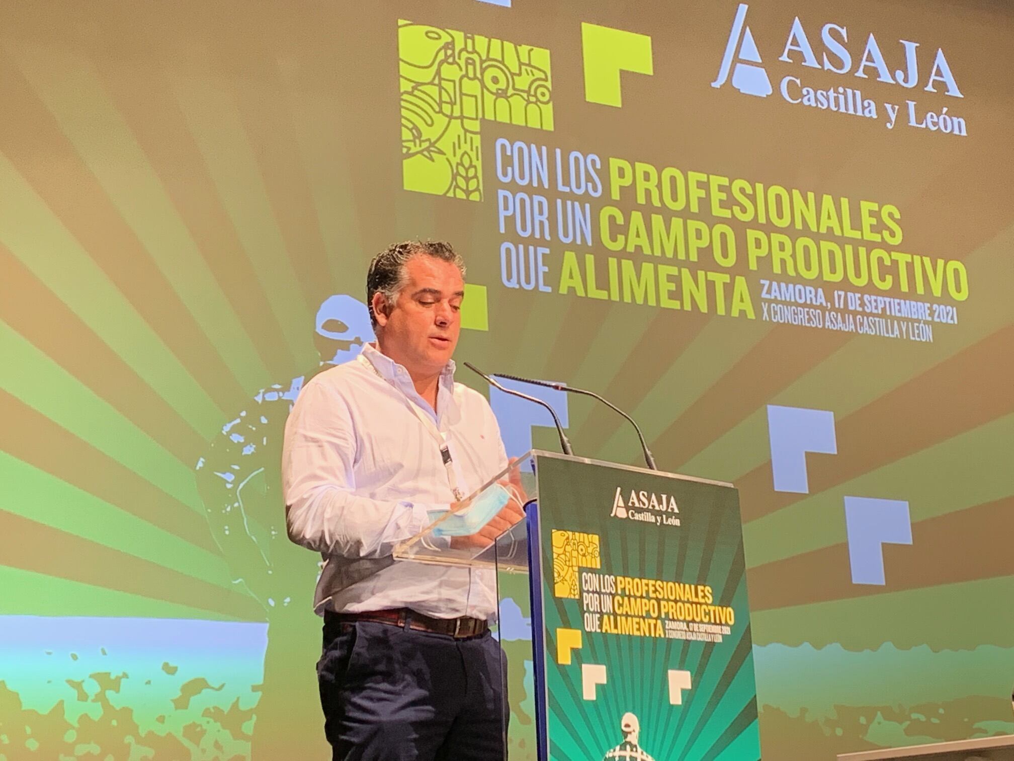 José Luis Marcos, presidente de ASAJa Palencia