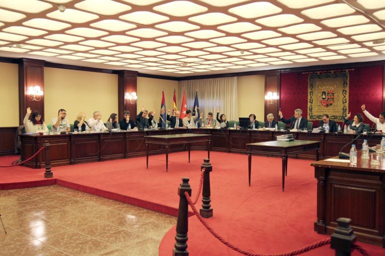 Salón de Plenos del Municipio de Móstoles