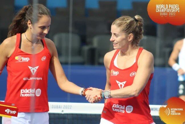 Gemma Triay i Ale Salazar van aconseguir el punt decisiu per fer a Espanya campiona del mundial.