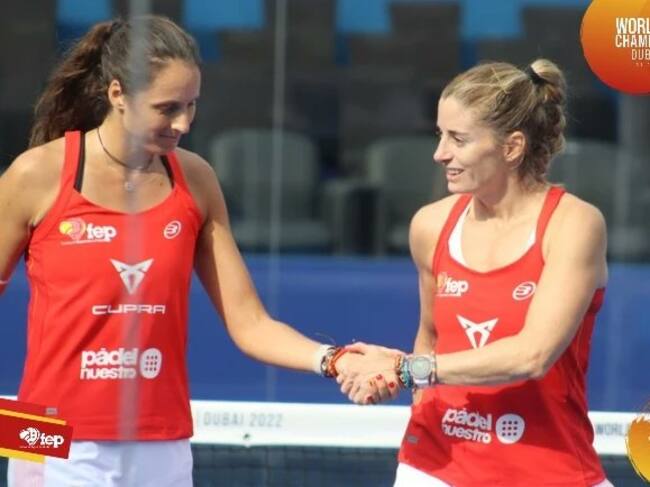 Gemma Triay i Ale Salazar van aconseguir el punt decisiu per fer a Espanya campiona del mundial.
