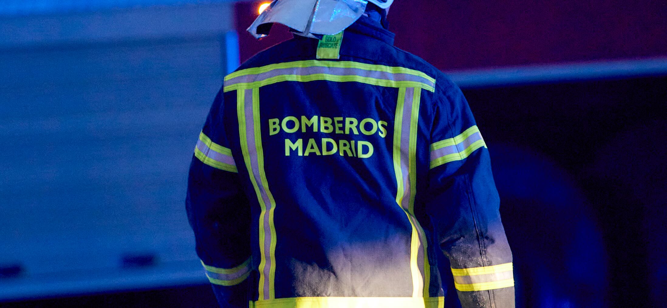 Imagen recurso de un bombero municipal de Madrid.