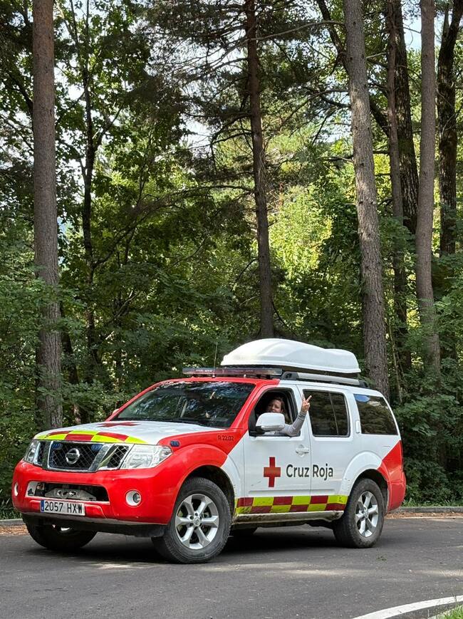 Ambulancia Medicalizada Cruz Roja Ordesa.