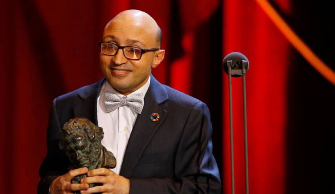 Jesús Vidal, ganador del premio a mejor actor revelación en los Goya, ejerce dfe embajador en los Premios Simón