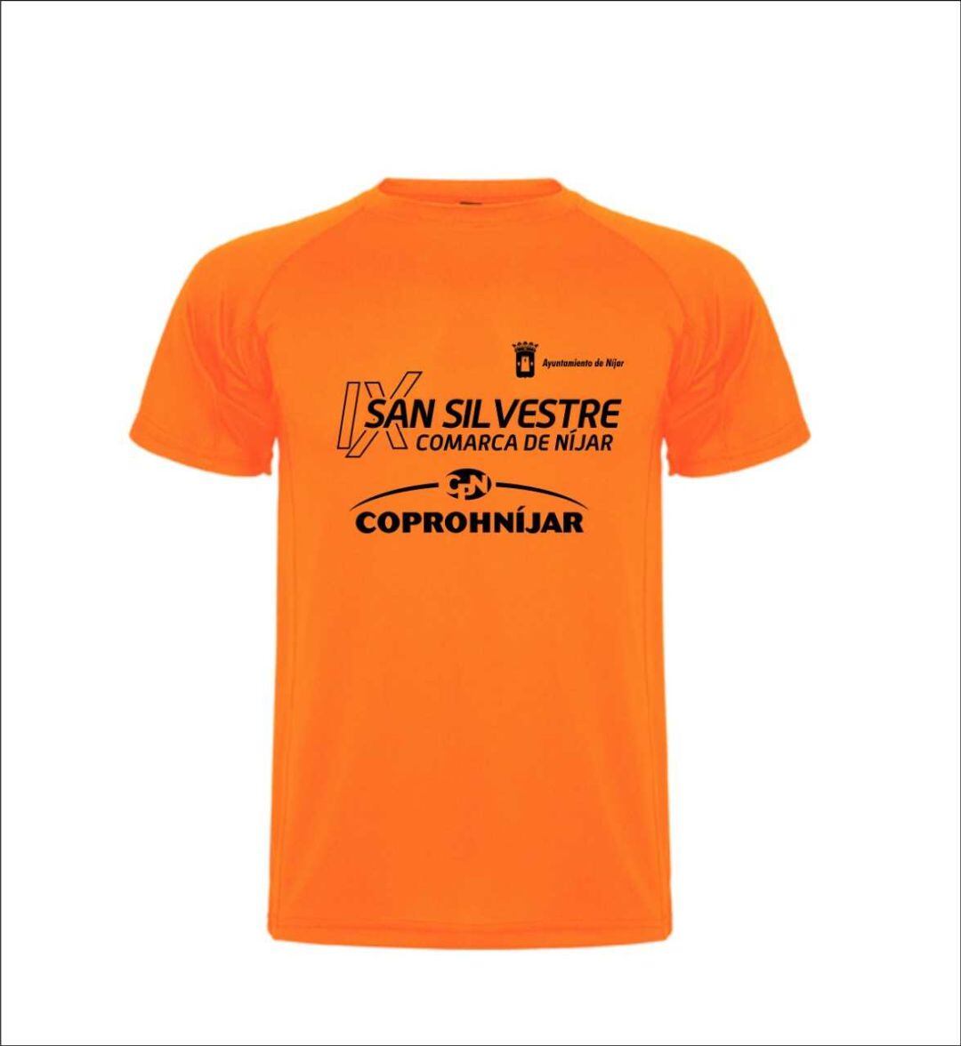 La camiseta oficial de la carrera.