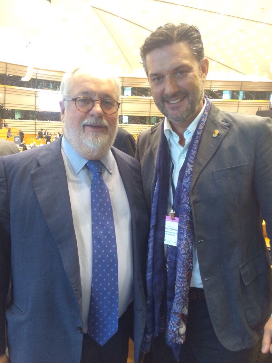 José Luis Vázquez en una reciente visita a Bruselas