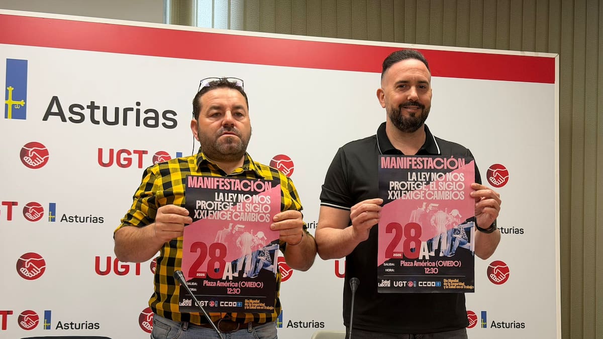 Un respiro en los accidentes laborales en Asturias, pero los sindicatos siguen exigiendo más prevención y recursos