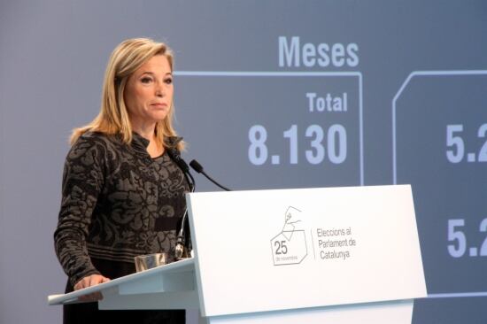 La vicepresidenta del Govern, Joana Ortega