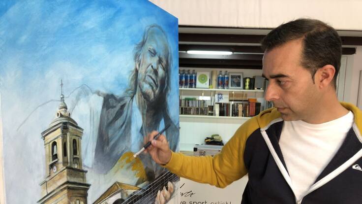 Víctor Jerez, pintor de arte