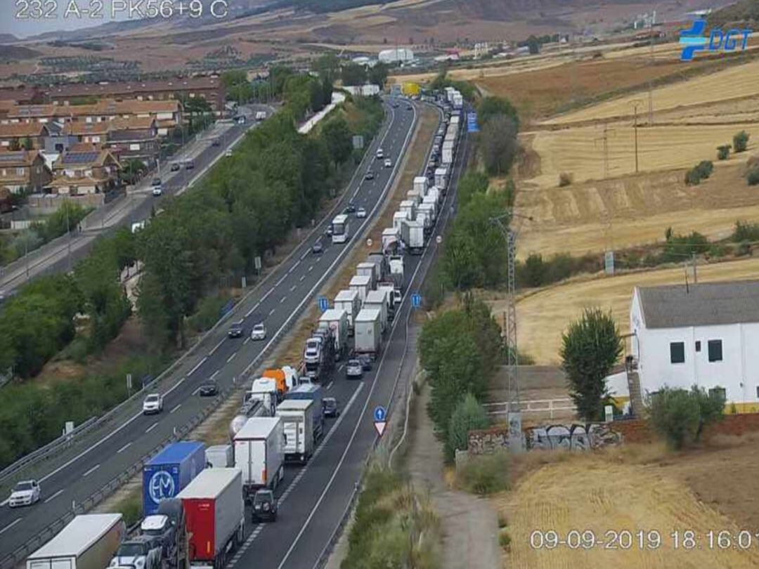 Retención provocada por el accidente
