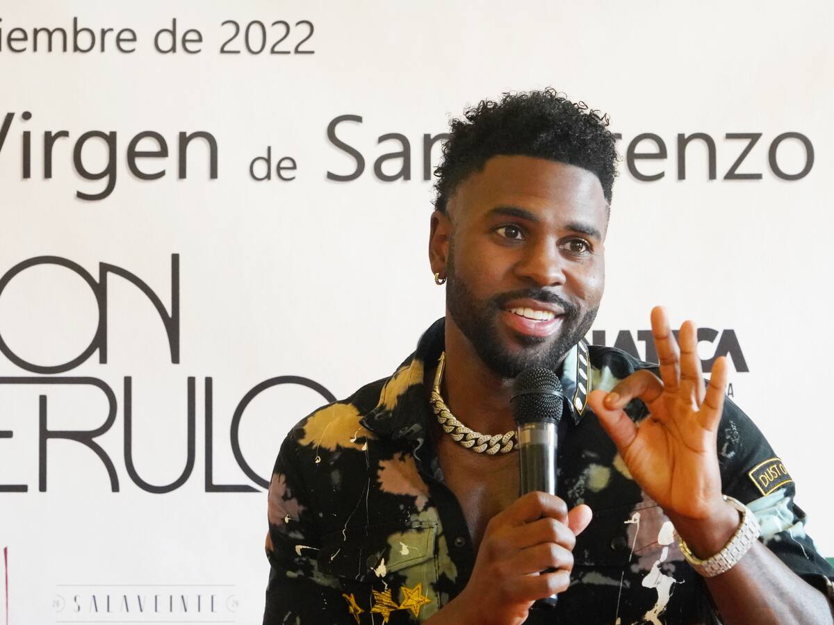 Escucha la rueda de prensa de Jason Derulo en el Ayuntamiento de Valladolid