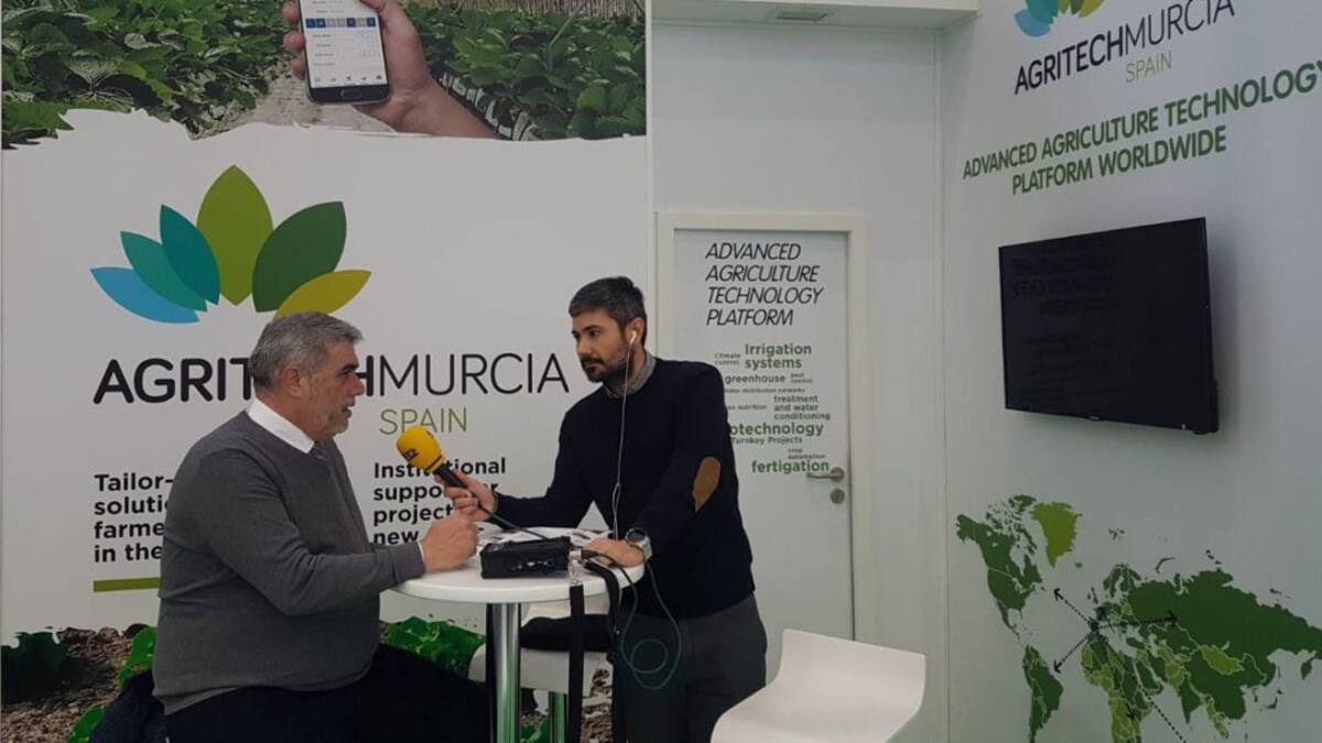Entrevista a Santiago Mira, de la plataforma Agritech Murcia