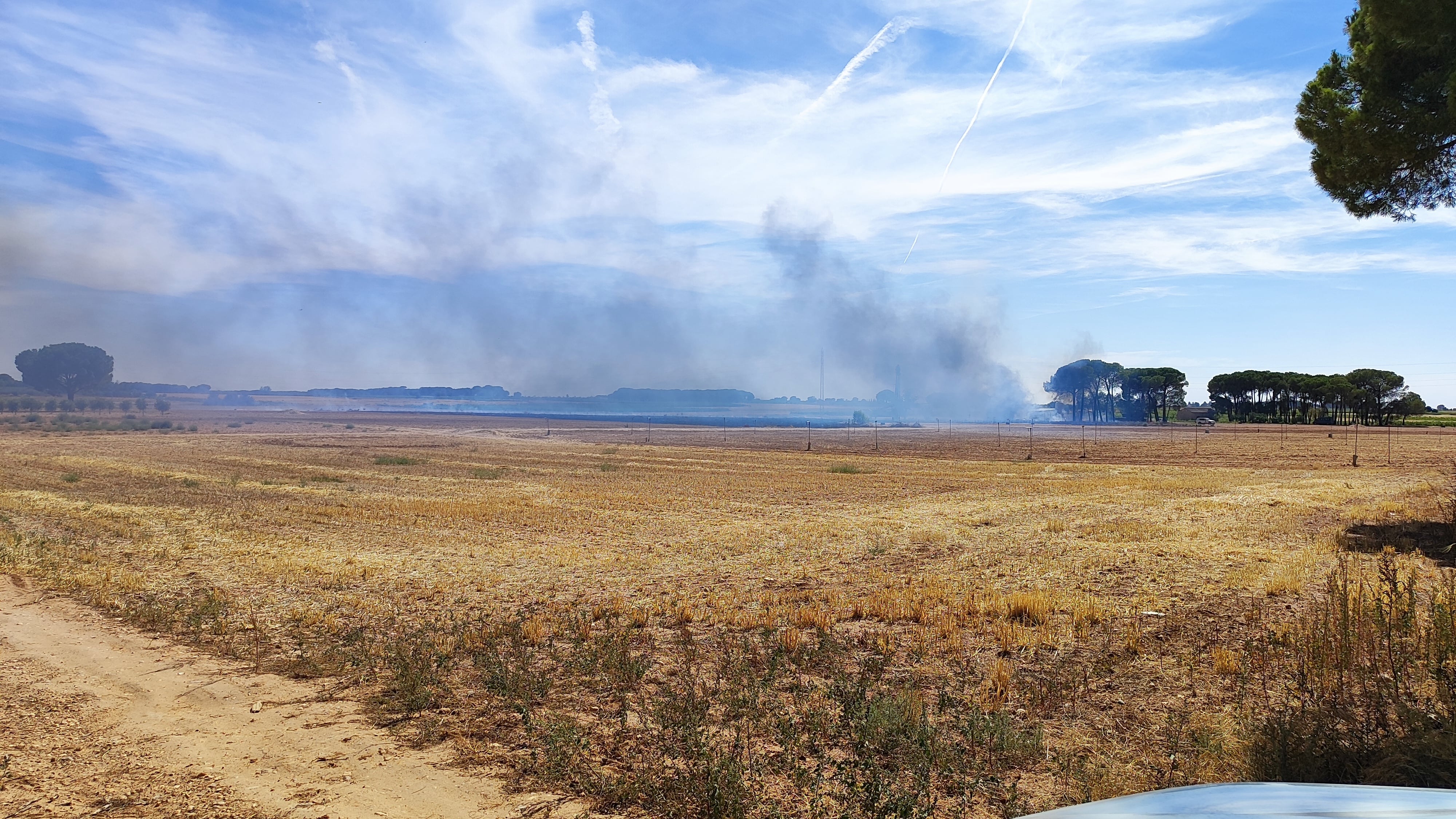 Incendio en Las Pedroñeras