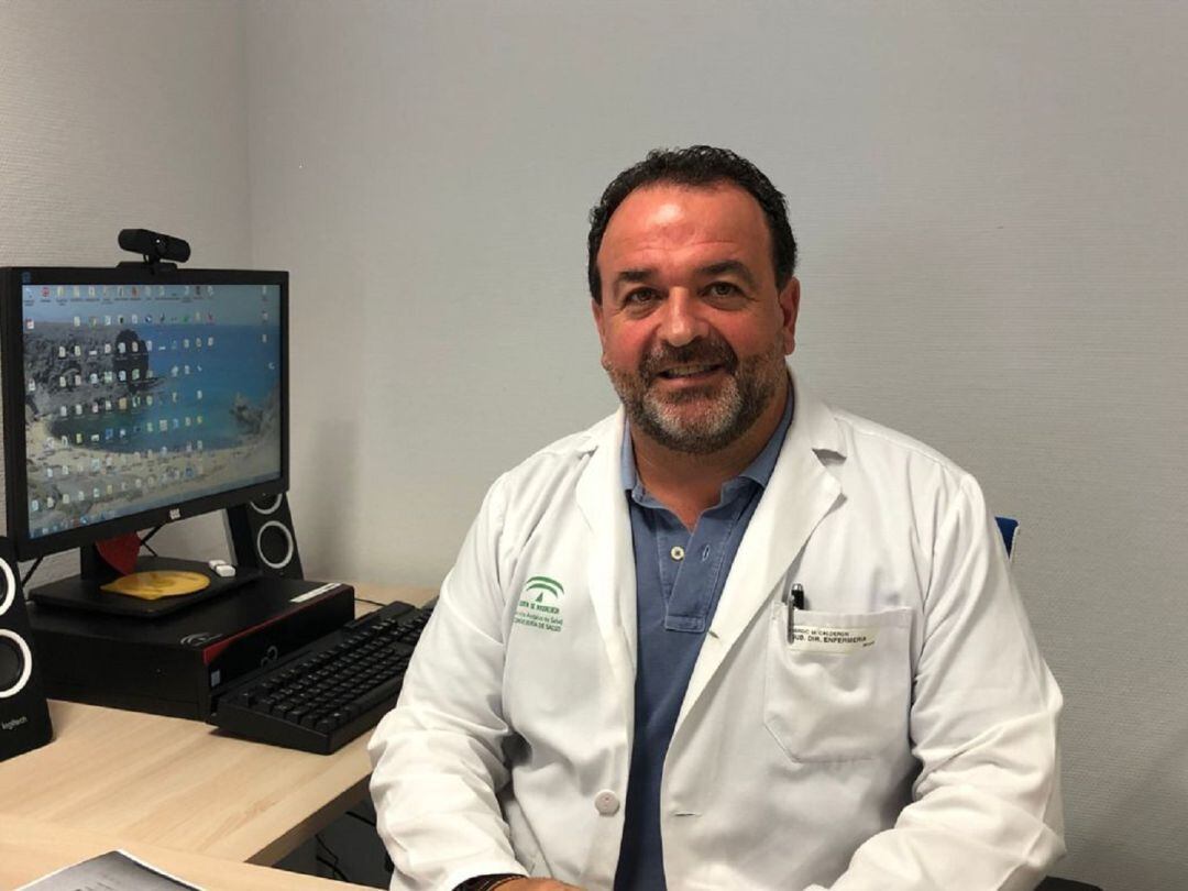 Sergio Calderón, Coordinador de vacunación.