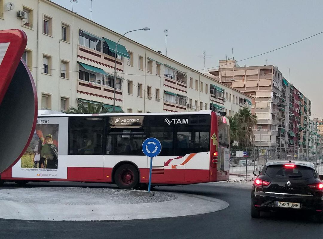 Fotografía de la rotonda de Padre Esplá
