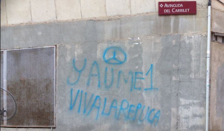 Els actes incívics per pintades al mobiliari urbà estan repuntant aquest 2016