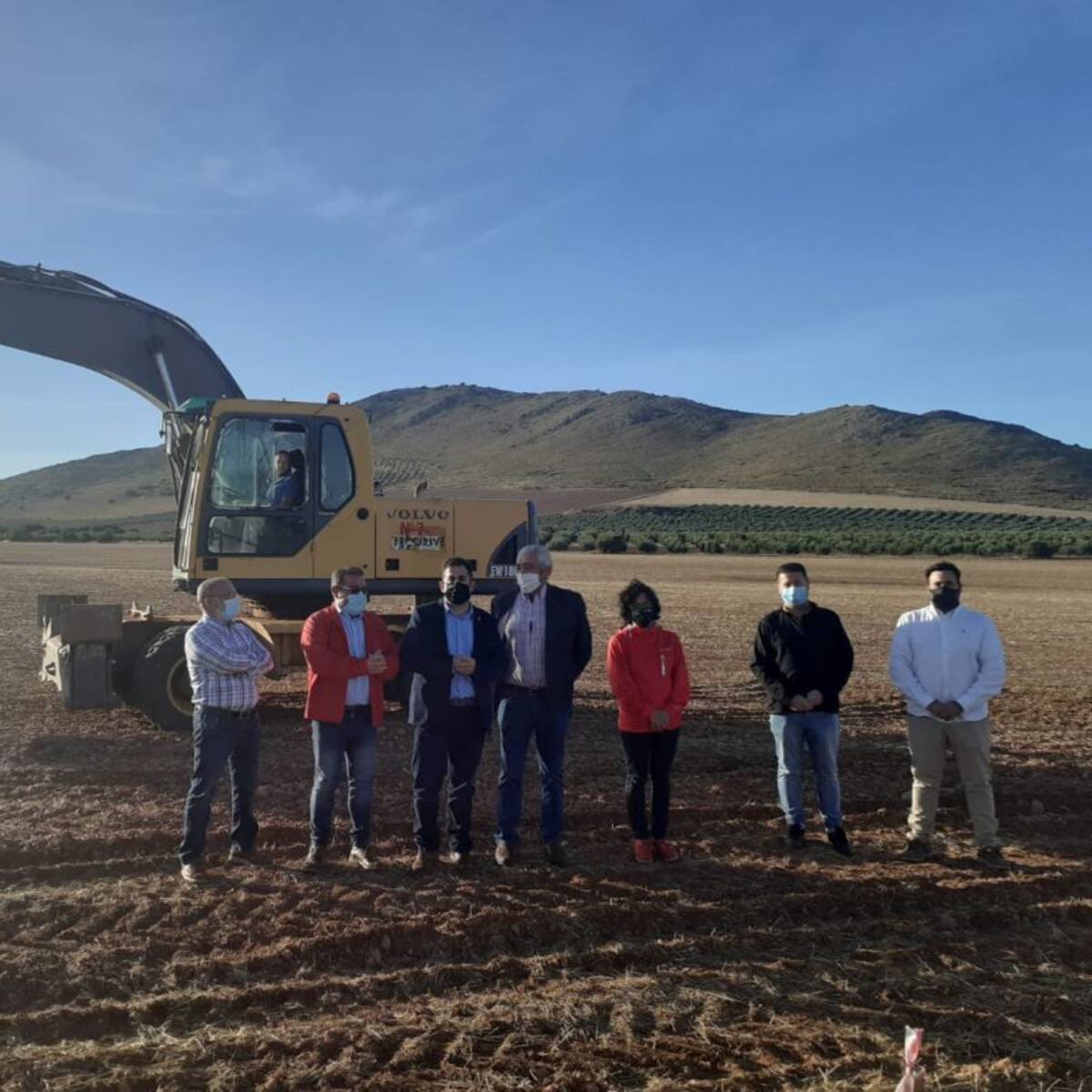 La Diputación comienza de la última fase de las obras de la carretera entre las estaciones de Cabra y Huelma