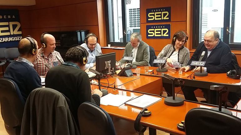 Plaza Pública, en los estudios de Radio Zaragoza