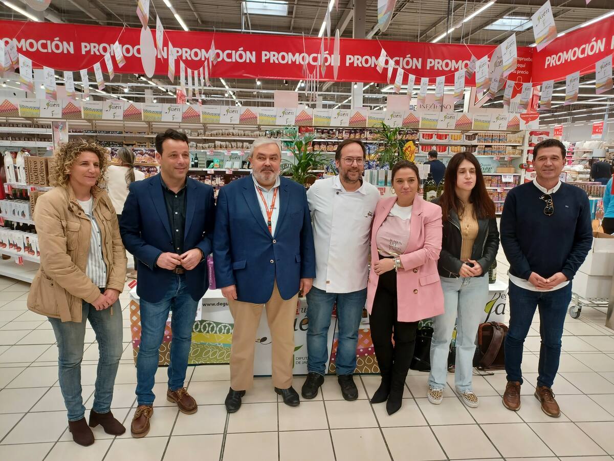 La acción promocional Degusta Jaén hace parada en Alcampo Linares