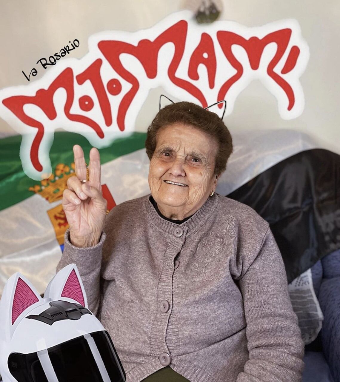 La Rosario, la abuela influencer extremeña