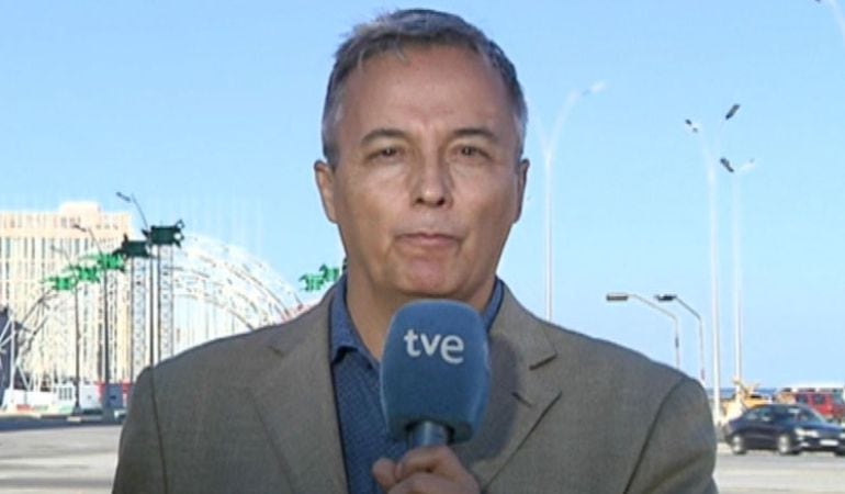 Vicenç Sanclemente, en una crónica desde La Habana para Televisión Española.